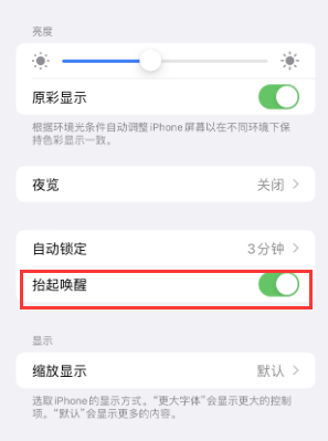 肇东苹果授权维修站分享iPhone轻点无法唤醒怎么办