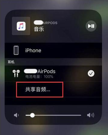 肇东苹果14音频维修点分享iPhone14音频共享设置方法 