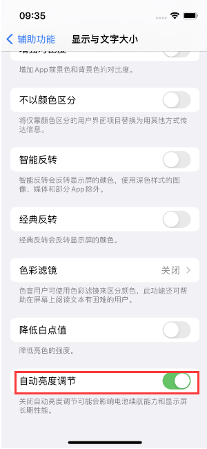 肇东苹果15维修店分享iPhone 15 Pro系列屏幕亮度 