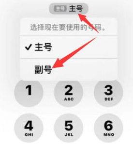 肇东苹果14维修店分享iPhone 14 Pro Max使用副卡打电话的方法 