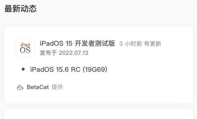 肇东苹果手机维修分享苹果iOS 15.6 RC版更新建议 