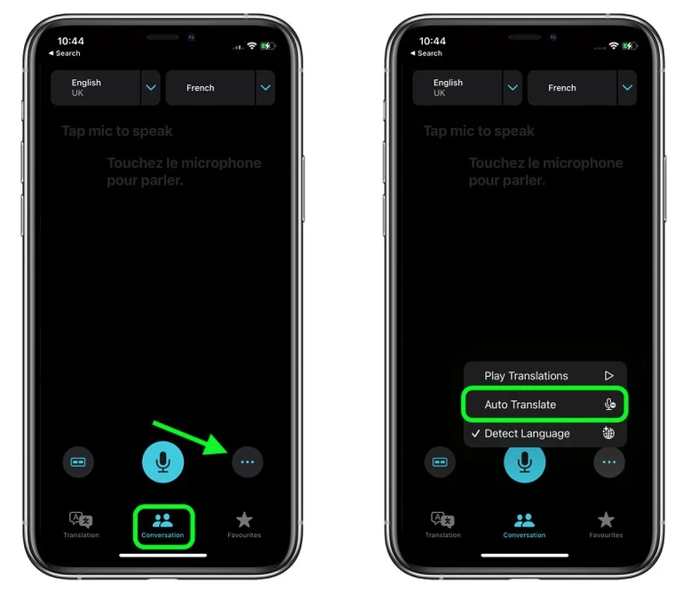 肇东苹果手机维修分享iOS 15 “翻译” App 新改进 