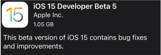 肇东苹果手机维修分享如何升级到iOS15.0 beta5 