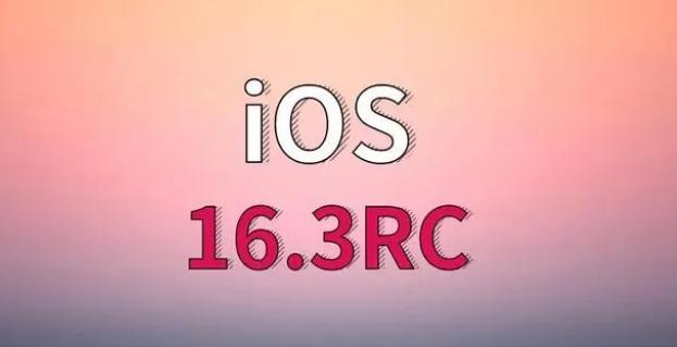 肇东苹果手机维修分享iOS 16.3 RC版升级_iOS 16.3 RC版一键刷机教程 